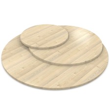 Piano tavolo rotondo Polar Pine Urus legno piano decoro truciolato tavolo da pranzo