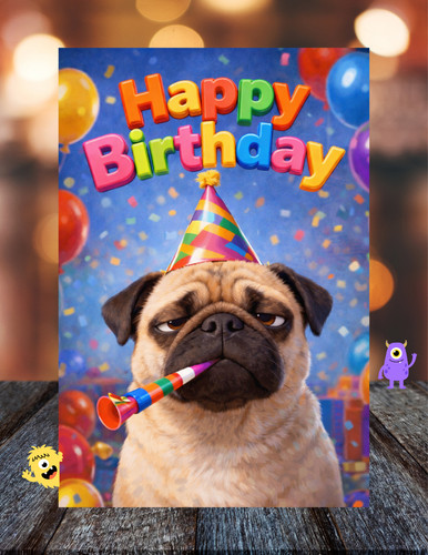 Biglietto compleanno grumpy - biglietto,