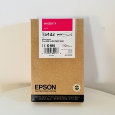 Epson cartuccia inchiostro magenta T5433 originale Epson Stylus Pro 4000 4400 7600 9600