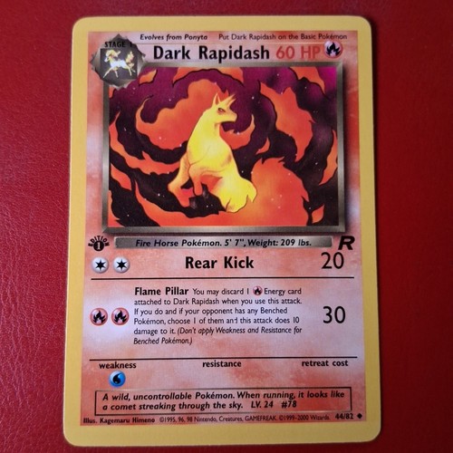 Dark rapidash team - rapidash,