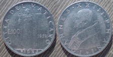 Vatican city 100 lire - city,