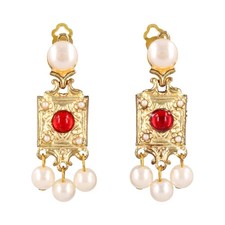 Orecchini costume clip anni - orecchini,
