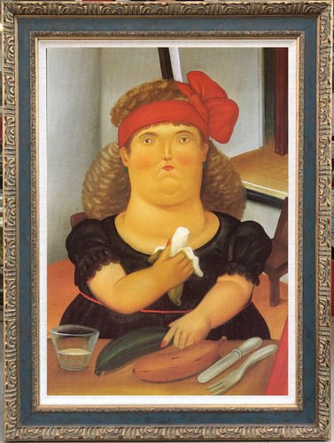 Fernando botero donna grassa - donna,