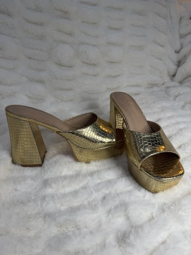 Muletto donna oro - , croc