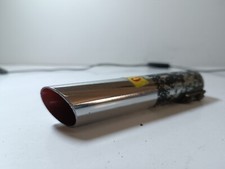 Terminale scarico marmitta tromboncino codino universale auto epoca 28 mm diamet