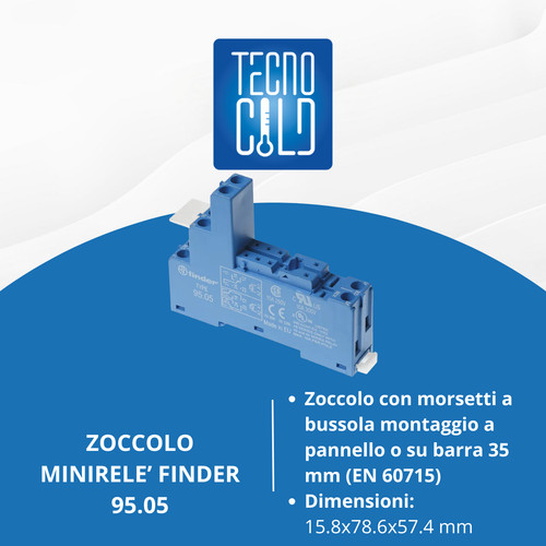 Relè finder zoccolo per - relÈ,