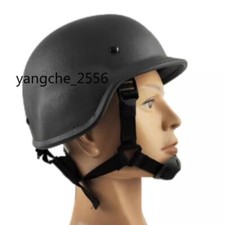 Casco acciaio antiproiettile M88 2 livelli antisommossa attrezzatura tattica outdoor nuovo