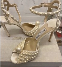 Jimmy Choo Sacora 100 bianco