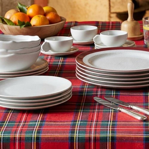 Tovaglia cotone tinto filo - cotone,