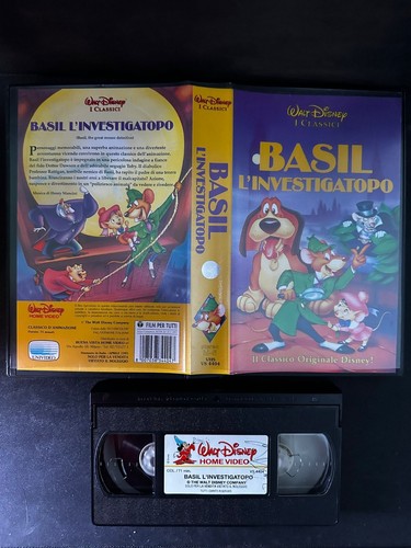 Vhs disney basil - disney,