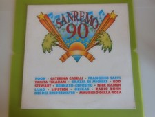 Disco vinile 33 giri Sanremo 90 con Uomini soli Pooh e con Dee Dee Bridgewater