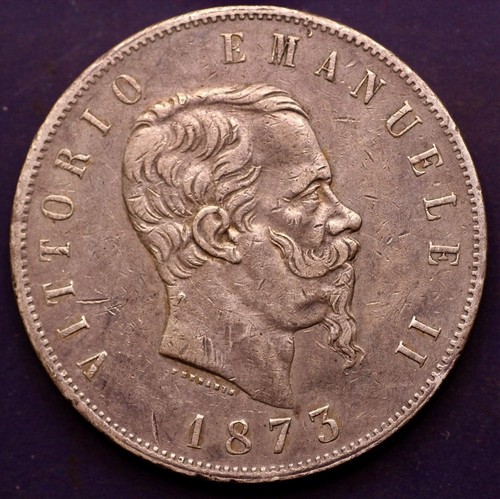 Italia lire 1873 milani - 5, m