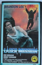 LASER MISSION con Brandon Lee e Ernest Borgnine VIDEOCASSETTA