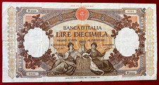 ITALIA BANCONOTA DA 10000 LIRE