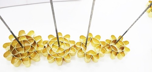 Dok jok stampo ottone fiore - dok,