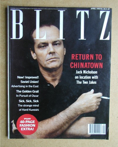 Blitz magazine april 1990 - magazine.,