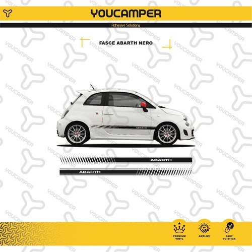 Strisce adesive fiat 500 - strisce,