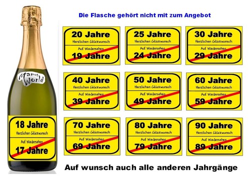 Aufkleber geburtstag deko - geburtstag,