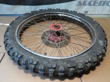 Ruota pneumatico anteriore Aprilia Tuareg Rally 50 1990-1992 cerchio da riparare