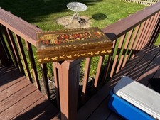 Scatola lunga in legno