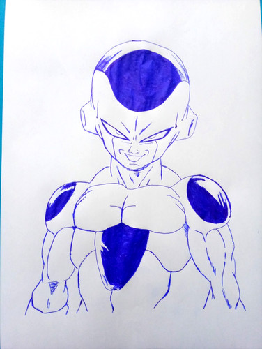 Disegno freezer dragon ball - disegno,