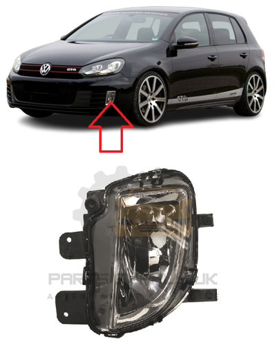 New paraurti anteriore golf - anteriore, vw