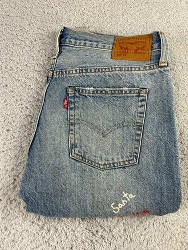 Jean levis 501 bleu - levis, coupe