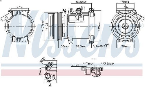 Compressore aria condizionata - compressore,,