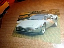 FERRARI 328 GTS, CARTOLINA anni 90 