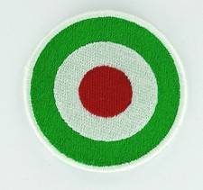 COCCARDA COPPA ITALIA TOPPA toppe PATCH RICAMATA TERMOADESIVA DIAM.6 GIALLA