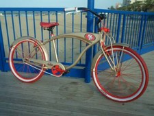 Bicicletta Cruiser Custom Bike San Francisco 49ers 