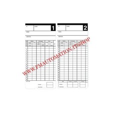 cartellini marcatempo modello