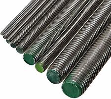 BARRA FILETTATA IN ACCIAIO INOX A2 M12 M14 M16 M18 M20 M22 M24 M27 M30 TIRANTE