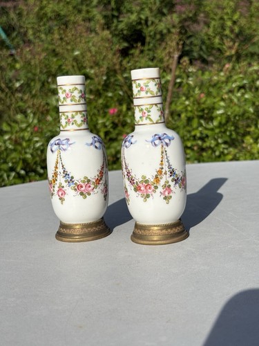 Ancienne paire vases - paire, de
