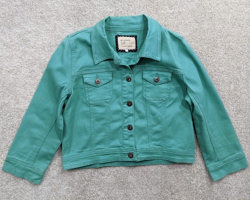 Giacca denim aringa rossa