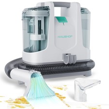HAUSHOF 400W Pulitore Portatile per Macchie e Tappezzerie Pulitore Profondo Portatile