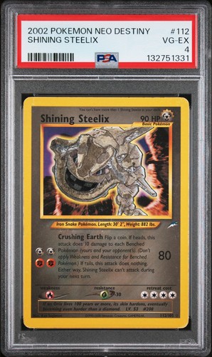 Pokemon shining steelix - steelix, neo
