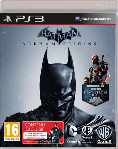 Jeu ps3 batman arkham origins - batman,