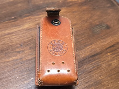 Vega magazine holster brown - magazine,