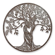 Un albero di ferro decorativo