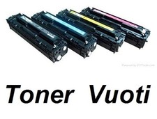 STOCK Toner VUOTI HP 131A disponibili tutti e 4 i colori il prezzo è 1€ al pez.