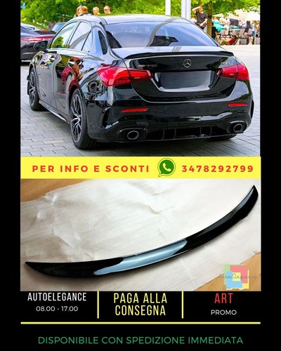 Spoiler posteriore nero - 🖤spoiler,