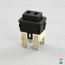 Interruttore Pulsante 4 Poli Nero Originale Macchina Caffè Ferro Stiro DE LONGHI