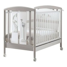 Lettino in legno SAVANA Bianco