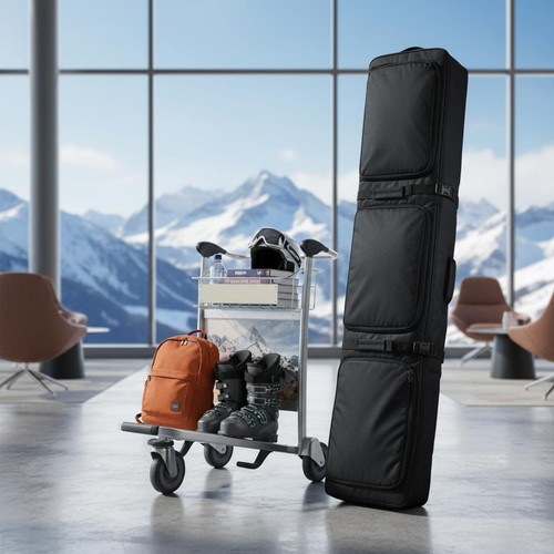 Sacca porta snowboard - sacca, trolley