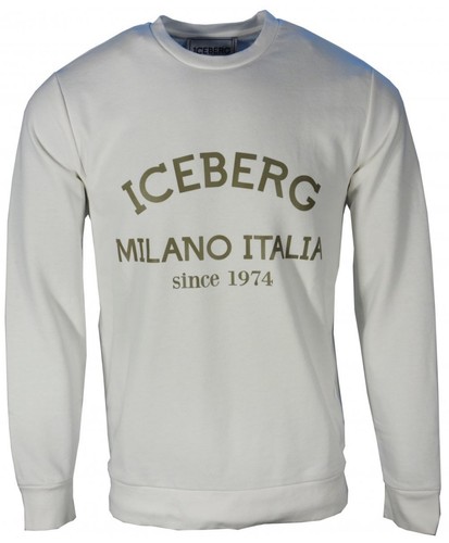 Top felpa marca iceberg stampa - top/felpa,