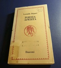 POESIA APERTA - LEONIDA REPACI Rusconi 1986