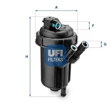 Filtro carburante UFI