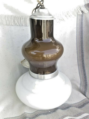 Lampadario vetro vintage - lampadario, di