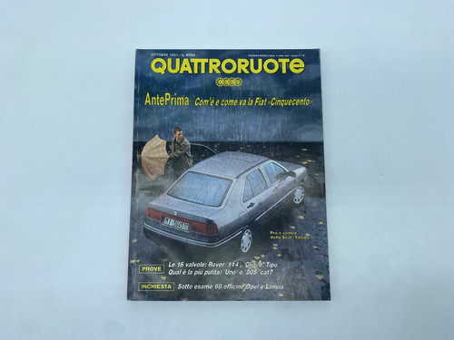 Rivista quattroruote annata - rivista,